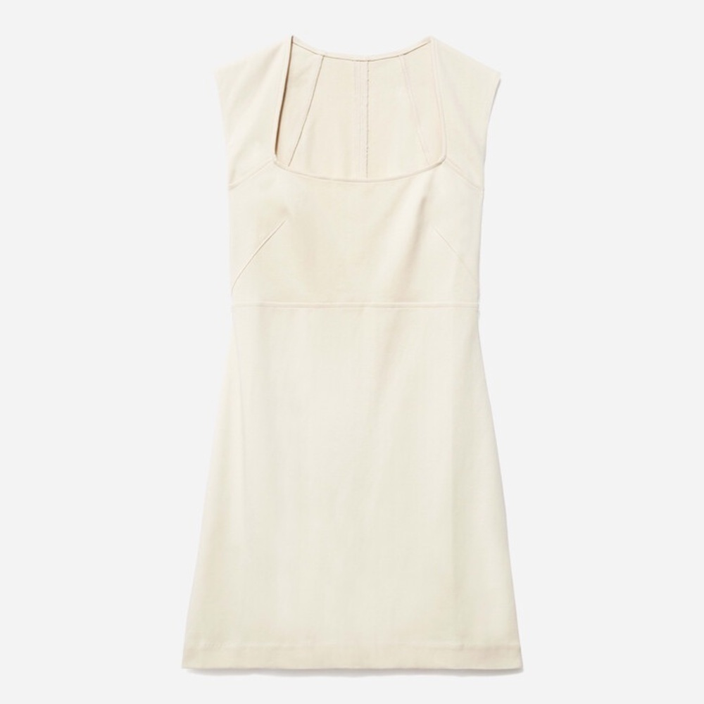 Everlane The ’90s Mini Dress in Canvas - Size XXS - Picture 4 of 4